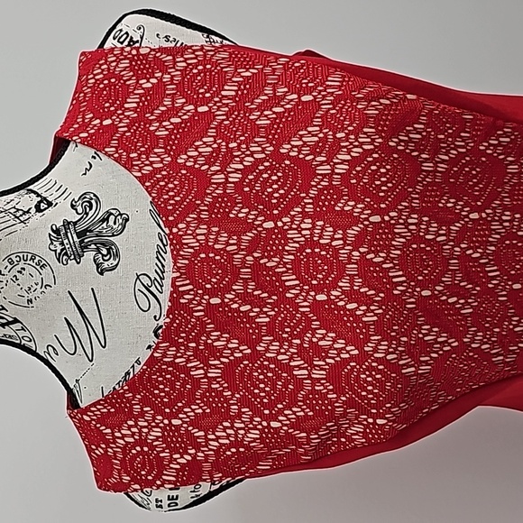 Jones Studio red sleeveless dress size 4 - Picture 2 of 4